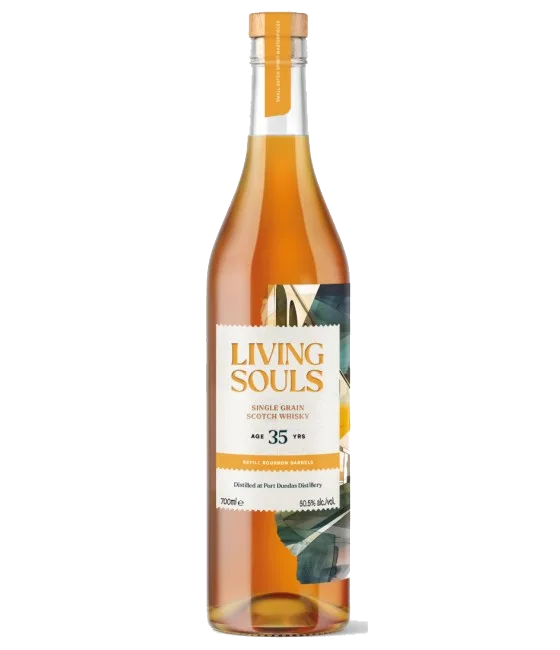 Living Souls Port Dundas 35 Years Old, fles bij slijterij t Bockje in Bathmen