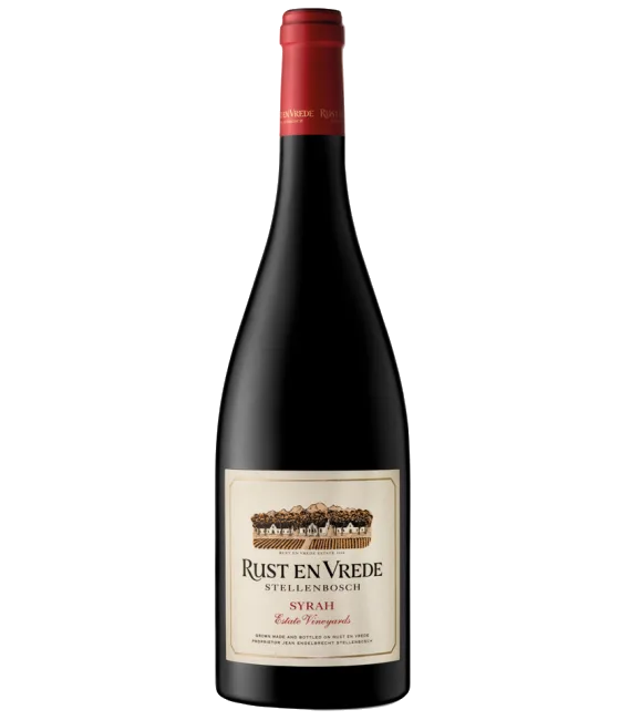 Rust en Vrede Estate Vineyards Syrah, fles bij slijterij t Bockje in Bathmen