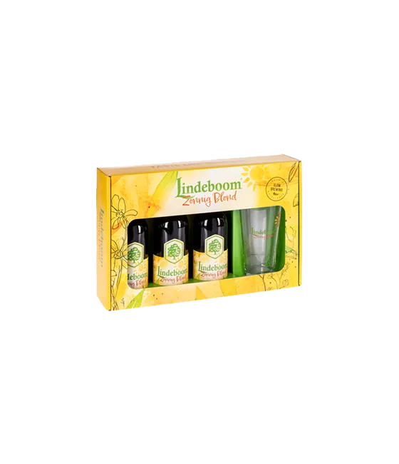 Lindeboom Zonnig Blond Geschenkverpakking, fles bij slijterij t Bockje in Bathmen