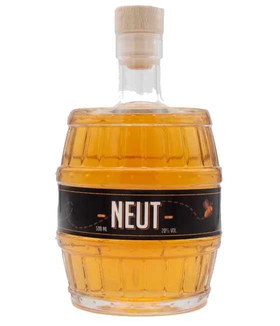 Neut, fles bij slijterij t Bockje in Bathmen