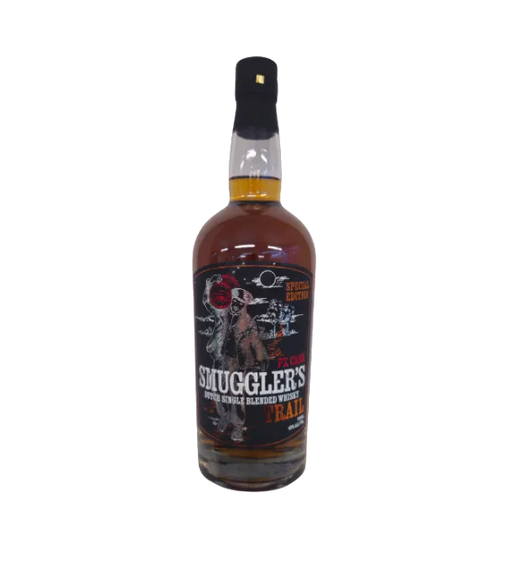 Smuggler’s Trail Pot Still Blended Special Edition PX Cask, fles bij slijterij t Bockje in Bathmen