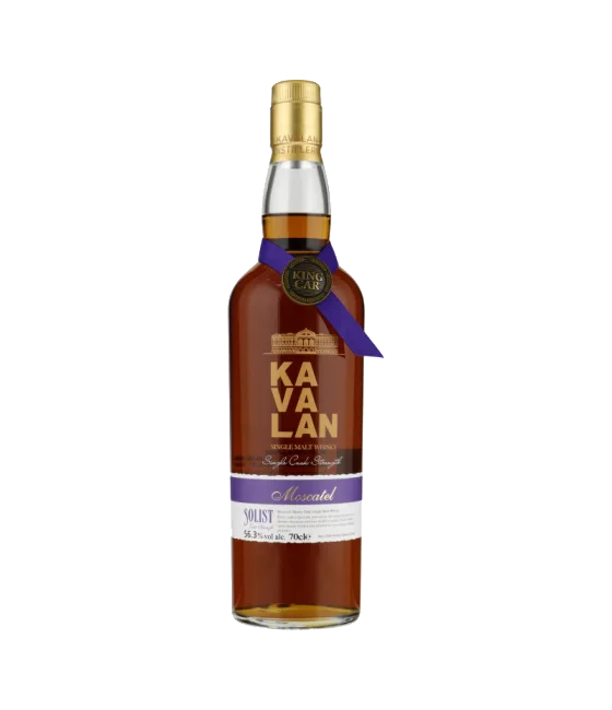 Kavalan Moscatel Cask Solist, fles bij slijterij t Bockje in Bathmen