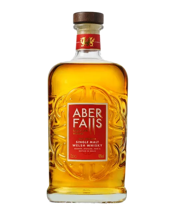 Aber Falls Welsh Single Malt Whisky, fles bij slijterij t Bockje in Bathmen