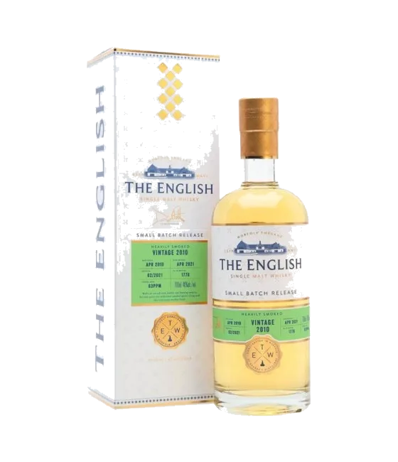 The English Whisky Heavily Smoked Vintage 2010