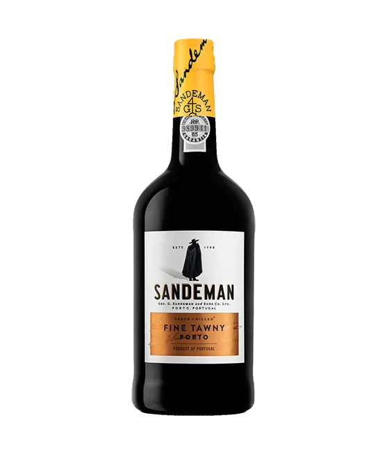 SANDEMAN Tawny Port, fles bij slijterij t Bockje in Bathmen