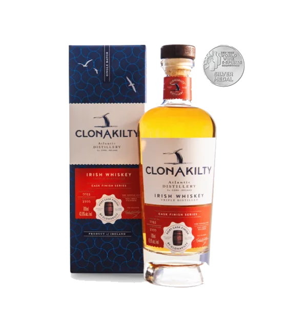 Clonakilty Port Cask Finish, fles bij slijterij t Bockje in Bathmen