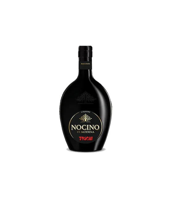 Toschi Nocino di Modena, fles bij slijterij t Bockje in Bathmen