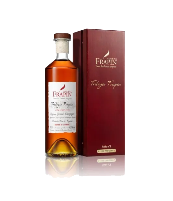Frapin Cognac Trilogy No.1, fles bij slijterij t Bockje in Bathmen