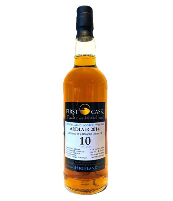 First Cask Ardlair 10 Years Old 2014 #900344, fles bij slijterij t Bockje in Bathmen