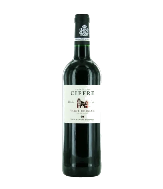Lorgeril Chateau de Ciffre Saint Chinian, fles bij slijterij t Bockje in Bathmen