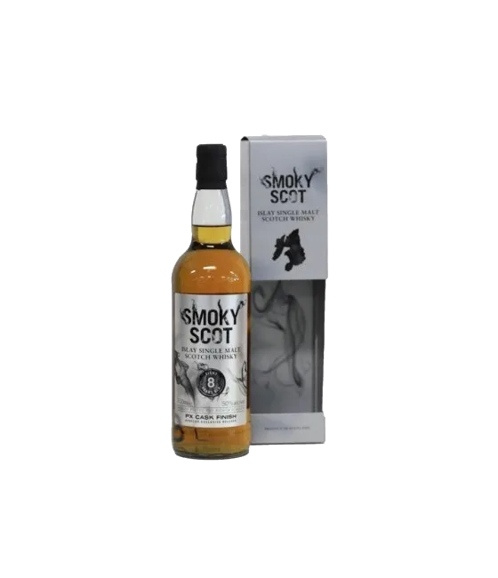 Smoky Scot Islay Single Malt 8 Years, fles bij slijterij t Bockje in Bathmen