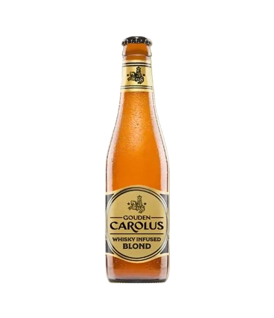 Gouden Carolus Blond Whisky Infused, fles bij slijterij t Bockje in Bathmen