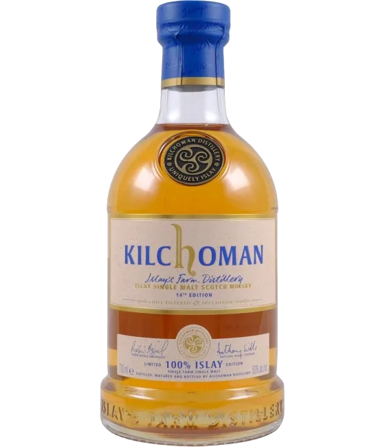 Kilchoman 100% Islay – The 14th Edition 9 Years Old, fles bij slijterij t Bockje in Bathmen