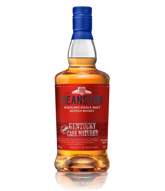 DEANSTON Kentucky Cask Matured, fles bij slijterij t Bockje in Bathmen