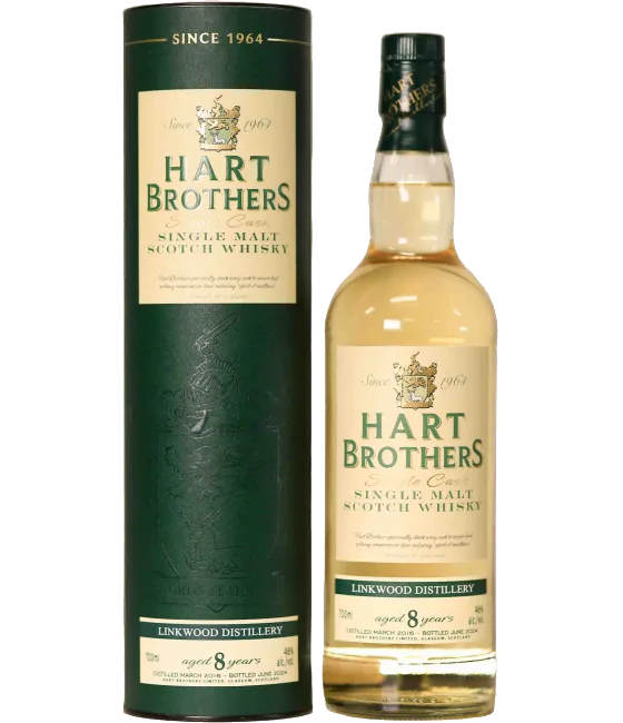 Hart Brothers Linkwood 8 Years Old 2016 Bourbon Barrel, fles bij slijterij t Bockje in Bathmen