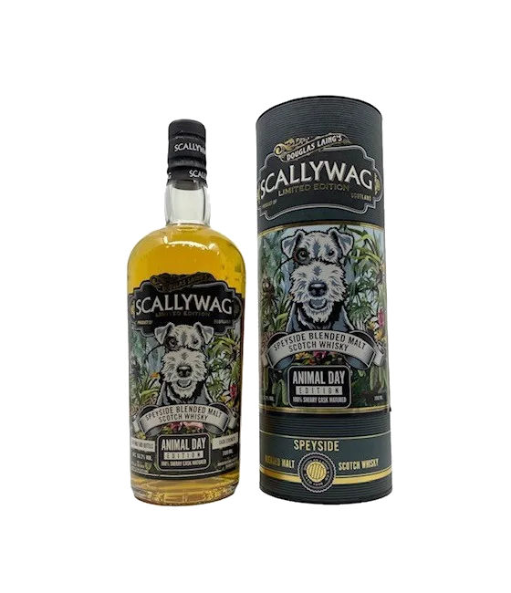 Scallywag Animal Day Edition, fles bij slijterij t Bockje in Bathmen