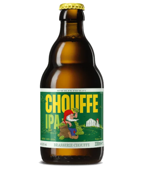 Brasserie d’Achouffe Chouffe Houblon, fles bij slijterij t Bockje in Bathmen