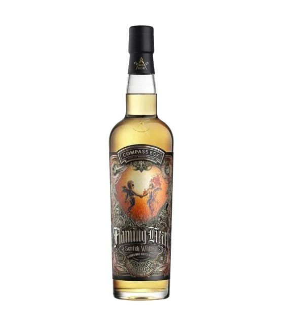 Compass Box Flaming Heart, fles bij slijterij t Bockje in Bathmen