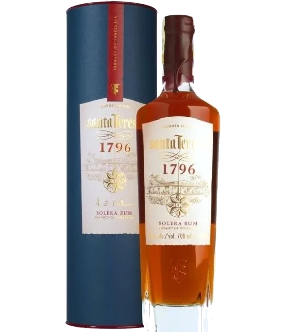 Santa Teresa 1796 Rum, fles bij slijterij t Bockje in Bathmen