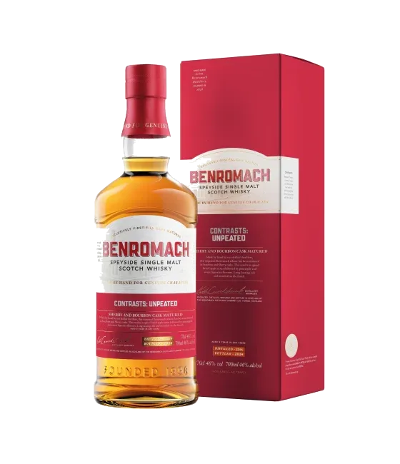 Benromach Contrasts UnPeated, fles bij slijterij t Bockje in Bathmen
