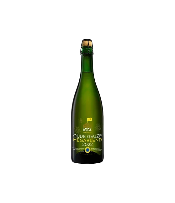 Brouwerij Boon Oude Geuze Megablend 2022, fles bij slijterij t Bockje in Bathmen