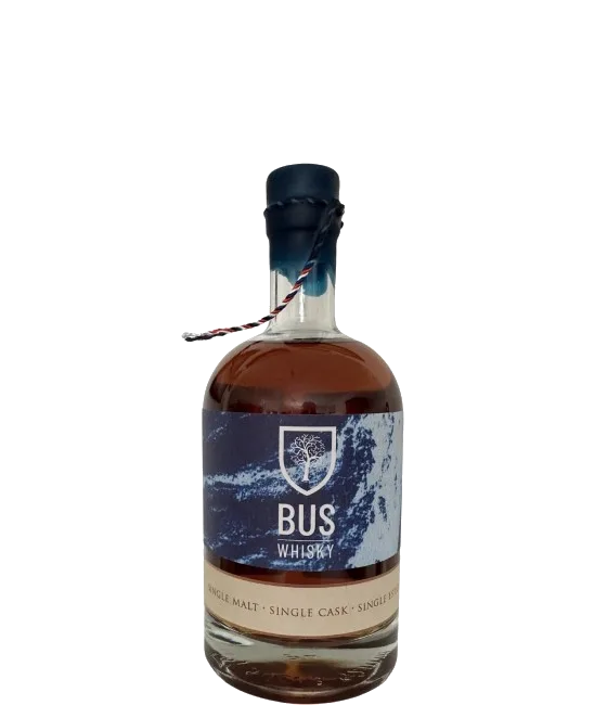 Bus Whisky Single Cask 2023 4 Years Old, fles bij slijterij t Bockje in Bathmen