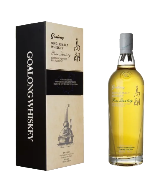 Goalong Whiskey Single Malt Bourbon Cask Aged, fles bij slijterij t Bockje in Bathmen