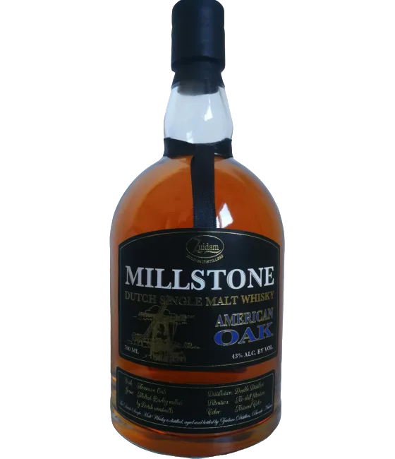 Millstone American Oak Zuidam Distillers, fles bij slijterij t Bockje in Bathmen