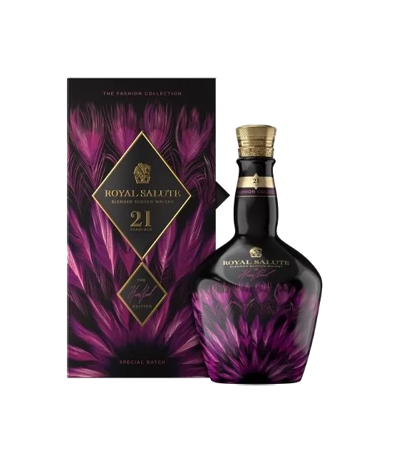 Royal Salute 21 Years Old Harris Reed Edition Pink Flagon