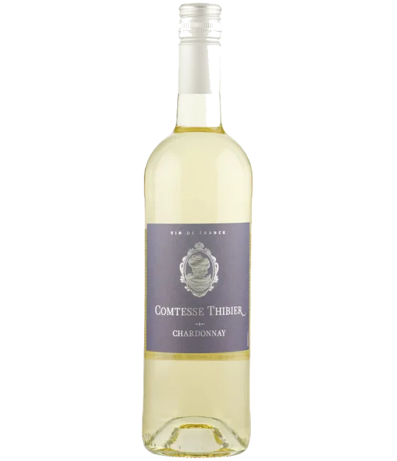 Comtesse Thibier Chardonnay, fles bij slijterij t Bockje in Bathmen