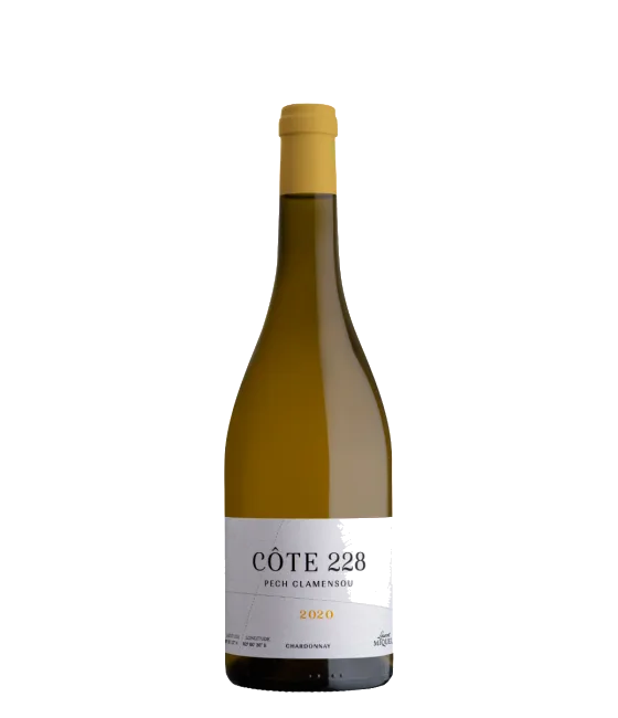 Laurent Miquel Côte 228 Pech Clamensou Chardonnay, fles bij slijterij t Bockje in Bathmen