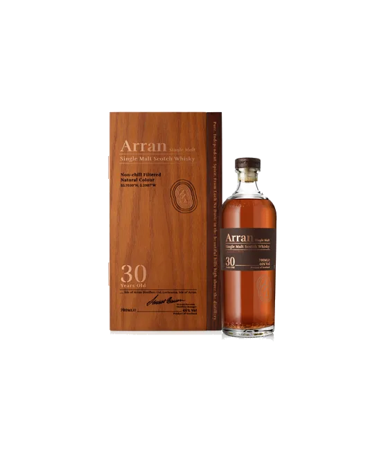 Arran 30Y Sherry Hogshead, fles bij slijterij t Bockje in Bathmen