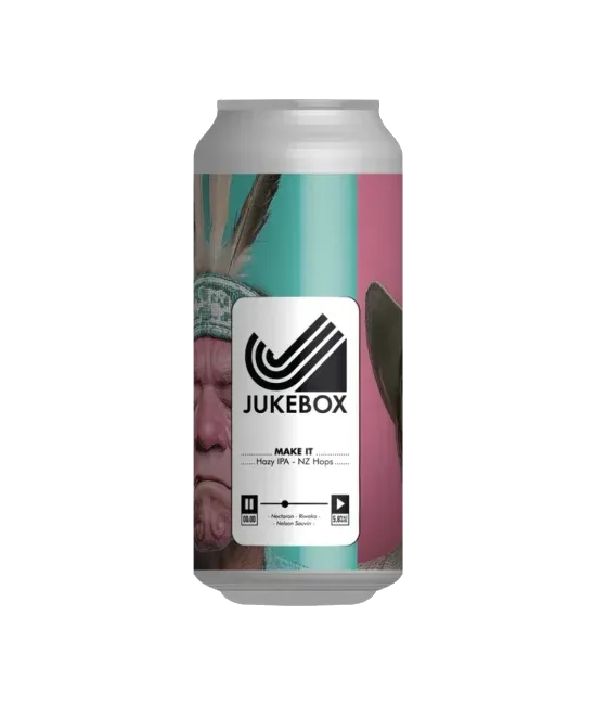 Brasserie Jukebox Make It, fles bij slijterij t Bockje in Bathmen