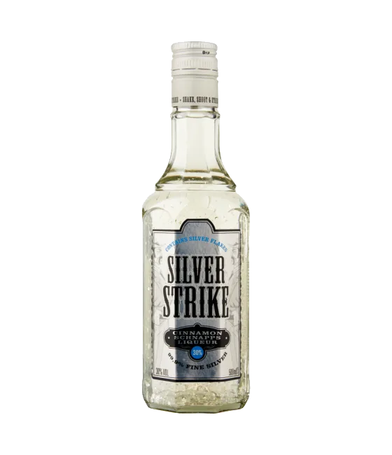 Bols Silverstrike, fles bij slijterij t Bockje in Bathmen