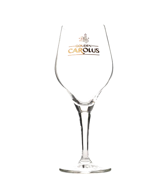 Gouden Carolus Glas, fles bij slijterij t Bockje in Bathmen