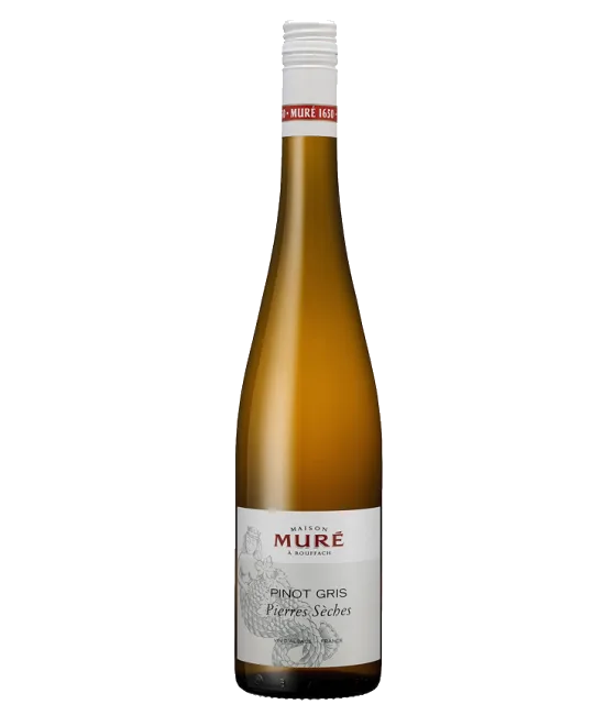 Muré Pinot Gris ‘Pierres Sèches’, fles bij slijterij t Bockje in Bathmen