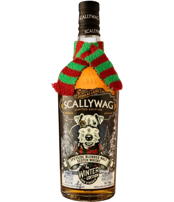 Scallywag The Winter Edition 2022, fles bij slijterij t Bockje in Bathmen