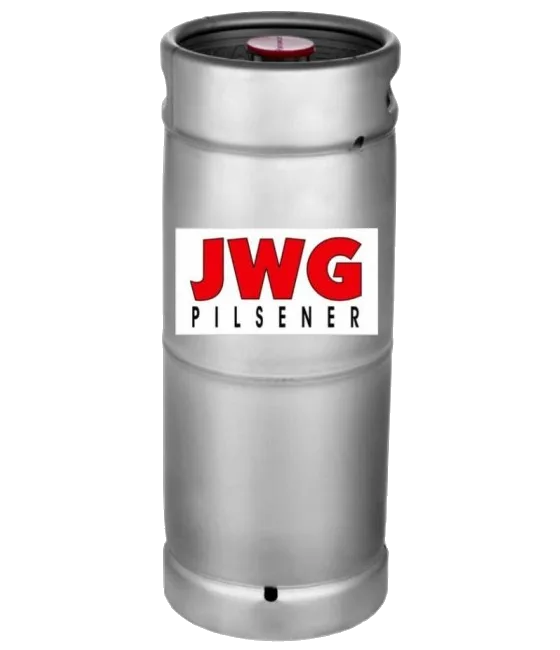 JWG Pils fust 20 L 4,8 %, fles bij slijterij t Bockje in Bathmen