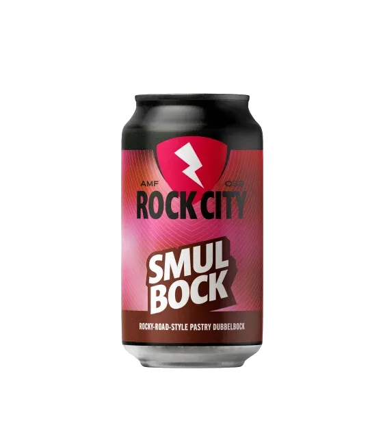 Rock City Smulbock, fles bij slijterij t Bockje in Bathmen