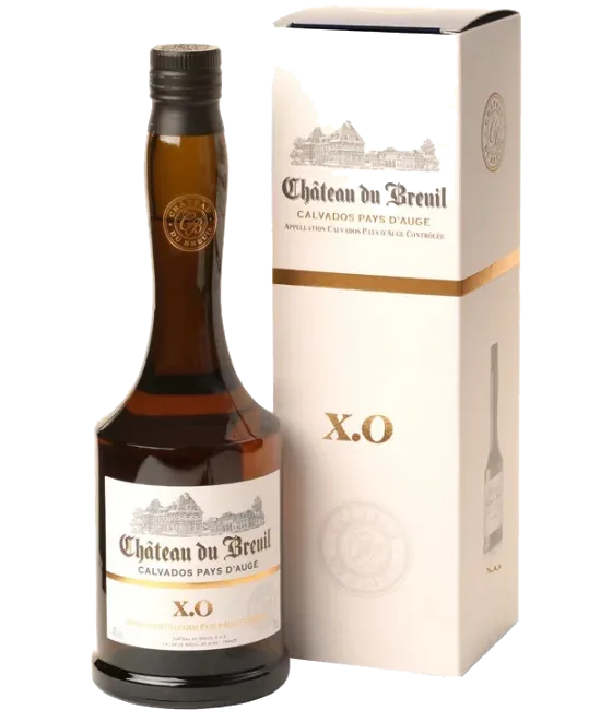 Château du Breuil XO 6Y. Calvados, fles bij slijterij t Bockje in Bathmen