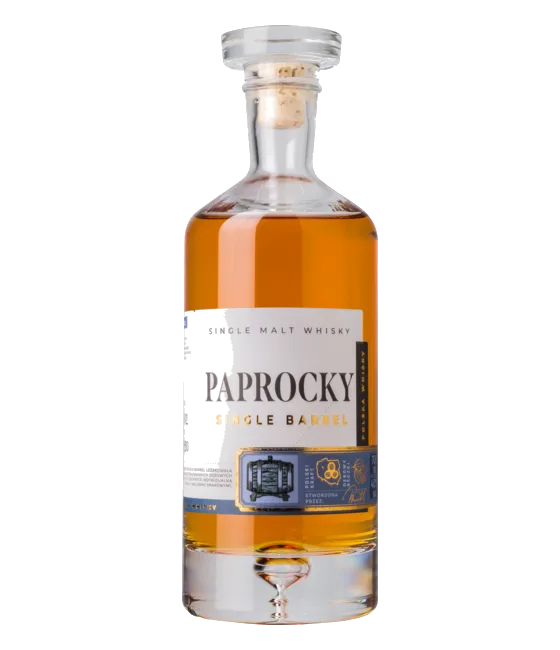 Paprocky Single Barrel, fles bij slijterij t Bockje in Bathmen