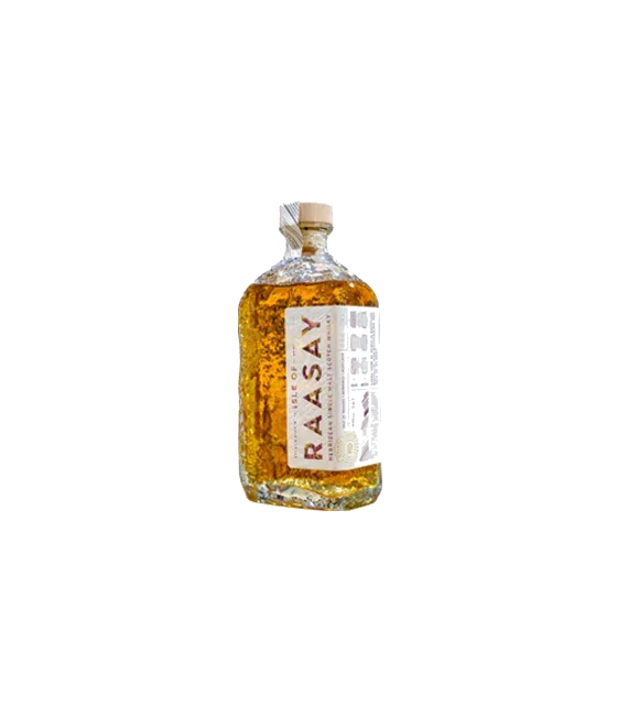 Isle of Raasay Single Malt R-01, fles bij slijterij t Bockje in Bathmen