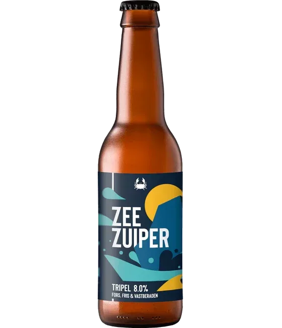 Scheldebrouwerij Zeezuiper Tripel, fles bij slijterij t Bockje in Bathmen