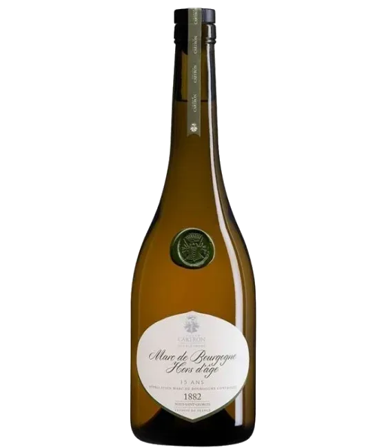 Cartron Marc de Bourgogne Hors d’age 15 Ans, fles bij slijterij t Bockje in Bathmen