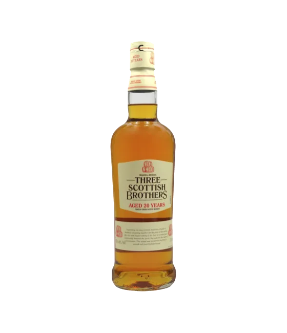Three Scottish Brothers Single Grain 20 Years Old, fles bij slijterij t Bockje in Bathmen