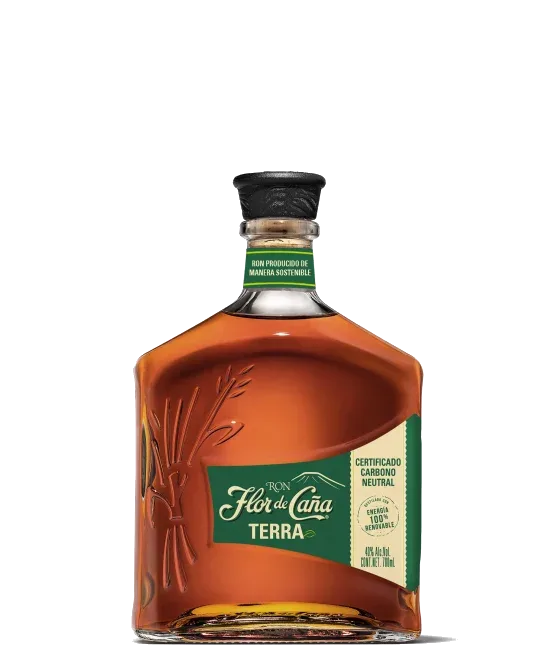 Flor de Cana Terra, fles bij slijterij t Bockje in Bathmen