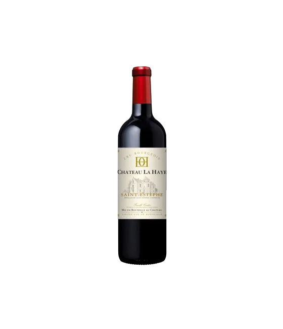 Chateau La Haye Saint Estephe 2012, fles bij slijterij t Bockje in Bathmen