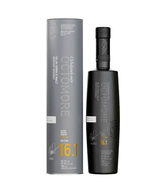 Octomore 16.1, fles bij slijterij t Bockje in Bathmen