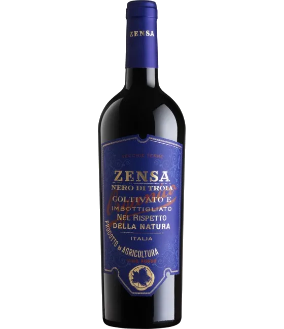 Zensa Nero di Troia Puglia IGP, fles bij slijterij t Bockje in Bathmen