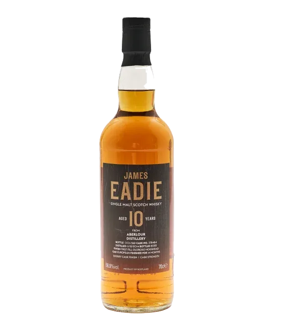 James Eadie Aberlour 2014 10Y, fles bij slijterij t Bockje in Bathmen